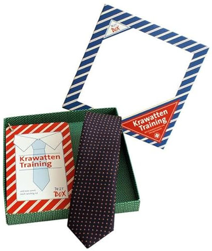 Krawattentrainer: Die Krawatten binden Übungsbox