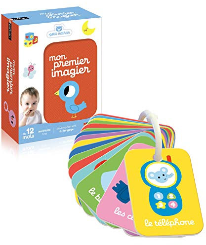 Nathan – Mon premier imagier – Jeu éducatif - Jeu d'apprentissage - Découvre les premiers mots – Dès 12 mois