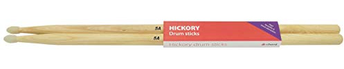 Chord | Hickory Drums Sticks Supplied in Pairs | 5A - Nylon Tips