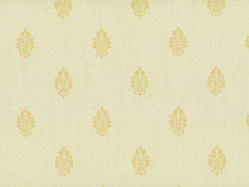 Classic Möbelstoff Sanssouci mit Fleckschutz Farbe champagn (champagner, gelb, goldgelb, beige) - Flachgewebe klassisch (Lilie, Uni, Ornament), Polsterstoff, Stoff, Bezugsstoff, Eckbank, Couch, Sessel, Hussen, Kissen
