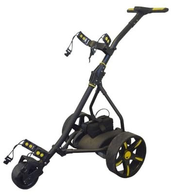 Rider Electric Golf Trolley (Black & Yellow)
