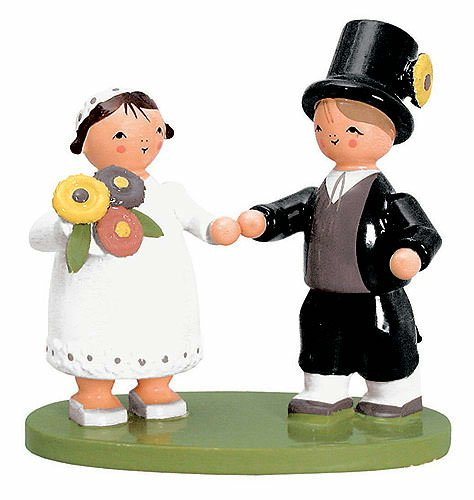 Hochzeit Brautpaar 7cm