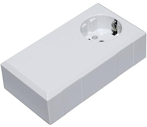 Components 44010004 TRU ESO 1250 E Steckergehäuse 125x67x50 Polycarbonat ABS Hellgrau 1 Stück