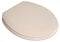Polsi Soft WC Sitz gepolstert Farbe beige mit Edelstahlscharnieren