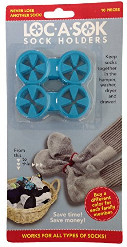 Loc A Sok Socken, Blau, 10 Stück