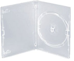 (50 Stück) Single Amaray transparent - DVD/CD/Blu RAY Hüllen