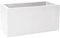 Nicoli R6180B Evolution Modus - Fioriera con modus opaco, 80 cm, colore: bianco