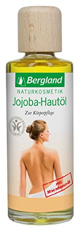 Bergland Jojoba-Hautöl mit Macadamia-Öl, 1er Pack (1 x 125 ml)