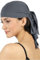 Deresina Headwear Unisex Extra grobes Bambus Bandana, Multifunktionale Kopfbedeckung, Bambus Chemo Kopftuch, weich dreieckiges Bandanas(Charcoal)