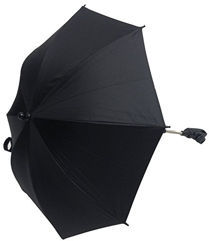 Universal Baby Sonnenschirm für Quinny Buzz Zapp Moodd Speedi, schwarz