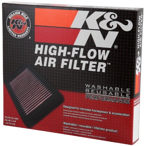 K&N Filters 33-2873 Sportluftfilter Motor Luftfilter Quadratisch Langzeitfilter Kompatibel mit FORD MONDEO IV Turnier BA7 Focus II Schrägheck DA, HCP, DP S-MAX WA6 KUGA I, VOLVO V50 545
