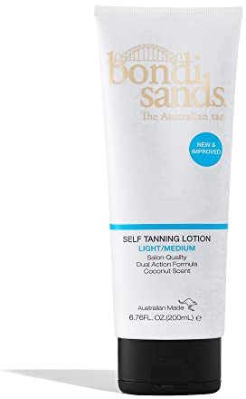 Bondi Sands - Salon Quality Self Tanning Lotion for a Healthy, Natural Bronzed Skin - Light/Medium - 200 mL by Bondi Sands