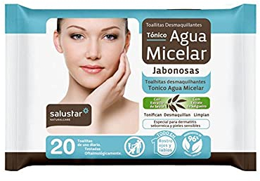 Make-up Entferner Tücher Salustar Mizellenwasser (20 uds)