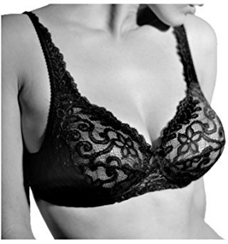 GIOS Reggiseno Senza Ferretto Coppa B - Art. 531 (6 IT, Nero)