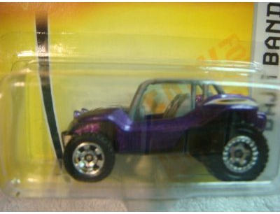 Matchbox Baja Bandit Buche Buggy lila #59 Maßstab 1:64 Sammler