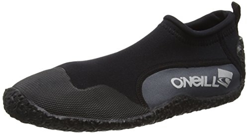 O'Neill Wetsuits Erwachsene Schuhe Youth Reactor Reef Boots, Black/Coal, 30/31, 3286-A81