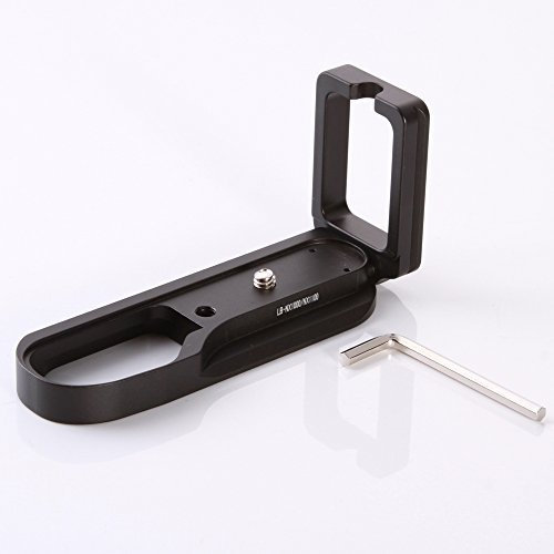 Fotga LB-NX1000/NX1100 Plateau Rapide Hand Grip L Support Quick Release Plate pour Tête trépied Samsung NX1000 NX1100 Appareil Photo
