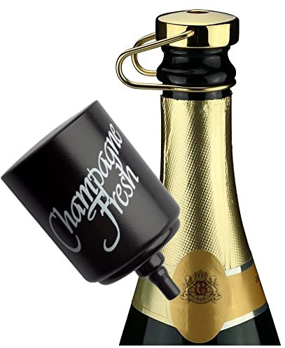 Champagne fresh de luxe iI-bouchon de champagne/sektverschluss élégant avec pompe plaqué or