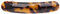 Acryl Leopard Haarspange Haarklammer Haarclip Haarklemme Acryl Spange - Braun