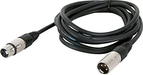 Neutrik XLR Kabel Male - Female 10m, inkl. Kabelklett