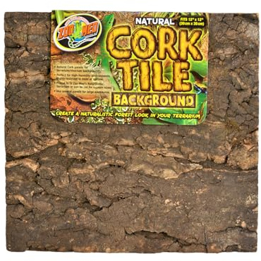 Zoo Med NCB-1 Cork Tile Background, 30 x 30 cm
