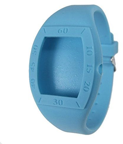 smarty esb5-band – Silikon Armband für Uhr Unisex, blau (16)