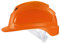Uvex Pheos B Schutzhelm - Belüfteter Arbeitshelm für die Baustelle - Orange Orange