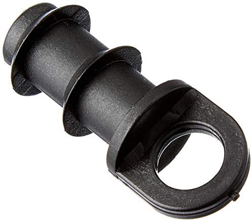 ABRISA - Tapónes para manguera de riego, 16 mm, Negro, 100 unidades