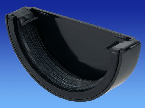 Wavin OSMA Roundline Stopend External 112mm Black 0T011b