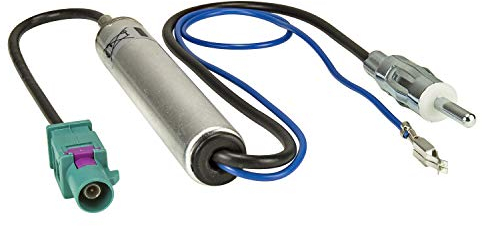 tomzz Audio 1503-004 Adaptateur d'antenne Fakra avec Alimentation fantôme Compatible avec VW sur DIN