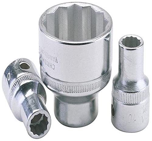 Draper 24682 1/2-inch Drive 23mm Bi-Hex Socket