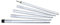 Tatonka Tarp-Stange 220 cm - Steckbare, 5-teilige Tarpstange aus Aluminium mit 2,20 Meter Länge - zum Aufspannen von Tarps und Sonnensegel, Silber