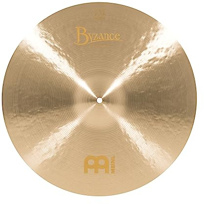 Meinl Byzance Jazz 18 inch Thin Crash cymbal (Video) for Drum Kit (45,72cm) B20 Bronze, traditional Finish (B18JTC)