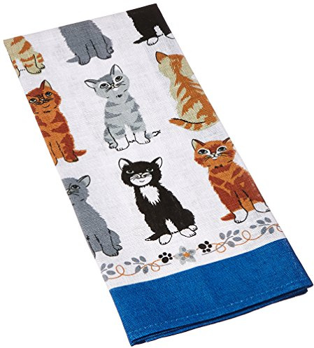 Ulster Weavers Leinen-Geschirrtuch, Katzenmotiv