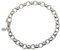 Erbskette Armband 7mm - 925 Sterling Silber, Länge 20cm