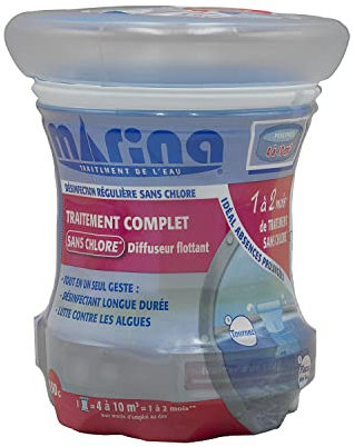 INNOVATIVE WATER CARE Traitement Complet Diffuseur Flottant sans Chlore - 4 à 10 m³
