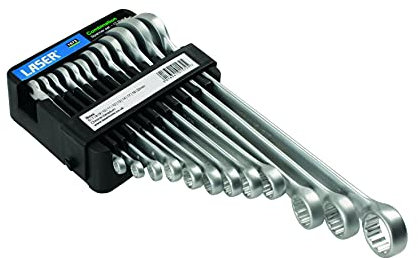 Laser 1572 Combination Spanner Set 12pc