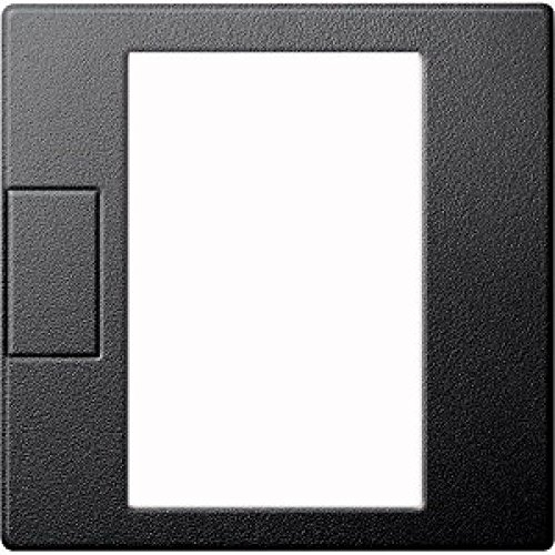 Merten MEG5775-0414 Zentralpl. f. Univers. Temperaturregl.-Eins. m. Touch-Display, anthrazit, Sys. M