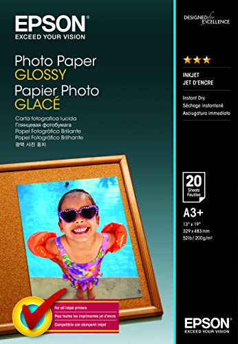 EPSON Photo Paper Glossy A3+ 20 sheet