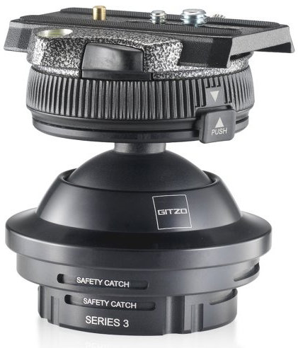 Gitzo GH5381SQR Systematic Head with Quick Release System (Black)