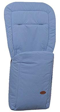 Asmi Classic Sommerfußsack Milano mit Antislide Rücken (Eisblau)