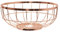 PT Present Time - Obstkorb, Brotkorb, Fruchtkorb, Obstschale - Kupfer - PT3018CO
