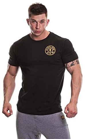 Golds Gym Herren T-Shirt, schwarz, M