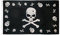 AZ FLAG - Flagge Totenkopf Mehrfache Knochen - 150x90 cm - Pirat Fahne 100% Polyester mit Messing-Ösen - 110g
