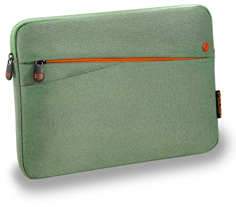 Pedea Tablet Tasche 9-11” Hülle Kompatibel mit iPad 10 2022, iPad 10.2” 2021-2019, iPad Pro 11” 2022-2018, iPad Air 5/4 10.9”, Sleeve für Galaxy Tab A8 S8 10.5“, S9 11“ S9 FE 10.9”, grün
