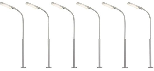 Viessmann Modelltechnik N Peitschenleuchte einfach Fertigmodell 64906 1 Set