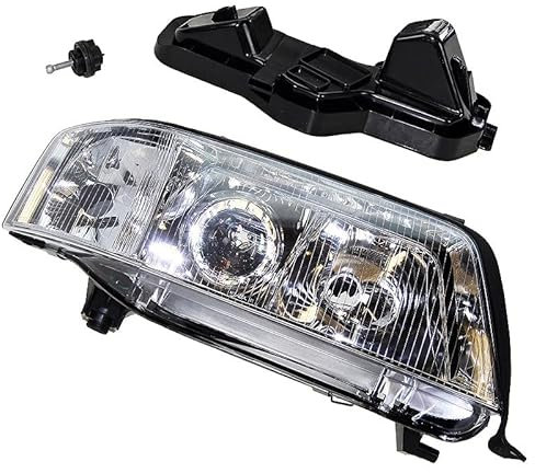 ATEC Germany 1x Hauptscheinwerfer vorne rechts H1 / H7 Frontscheinwerfer ohne Stellmotor, Kompatibel mit AUDI A6 C5 (4B2), A6 C5 Avant (4B5)