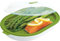 Goodcook 20147 BPA-Free Plastic Microwave Vegetable and Fish Steamer, Green