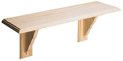 Core Pine Shelf - Durable Wooden Shelf - Wall Mounted Floating Shelf 2 foot (585 x 140 x 16 mm)