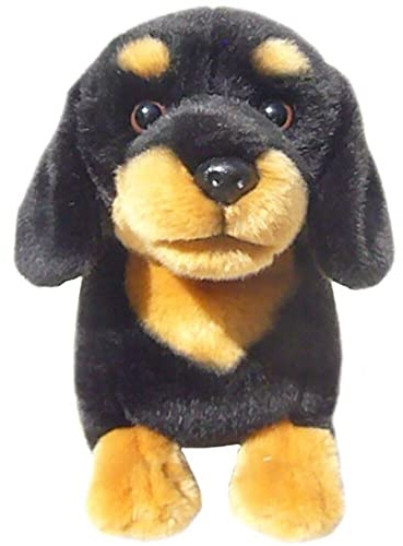 Dachshund (Black & Tan) Soft Toy 12